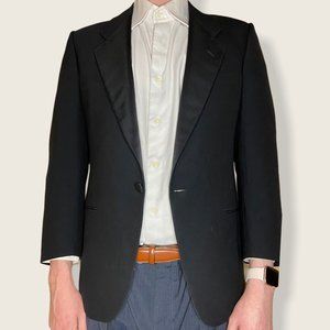 Mani Armani One Button Blazer Suit Jacket